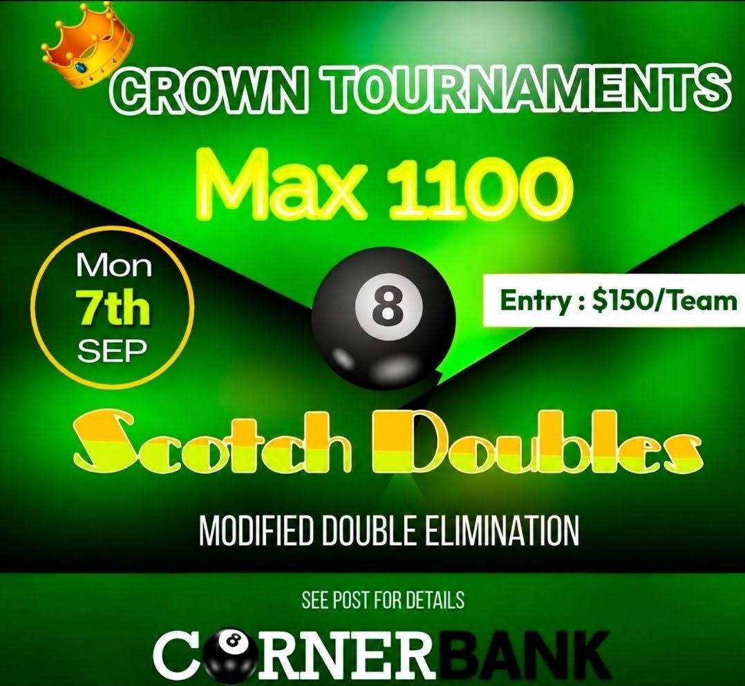 Poster for Max 1100 - Crown Tournaments - Sep 07, 2026