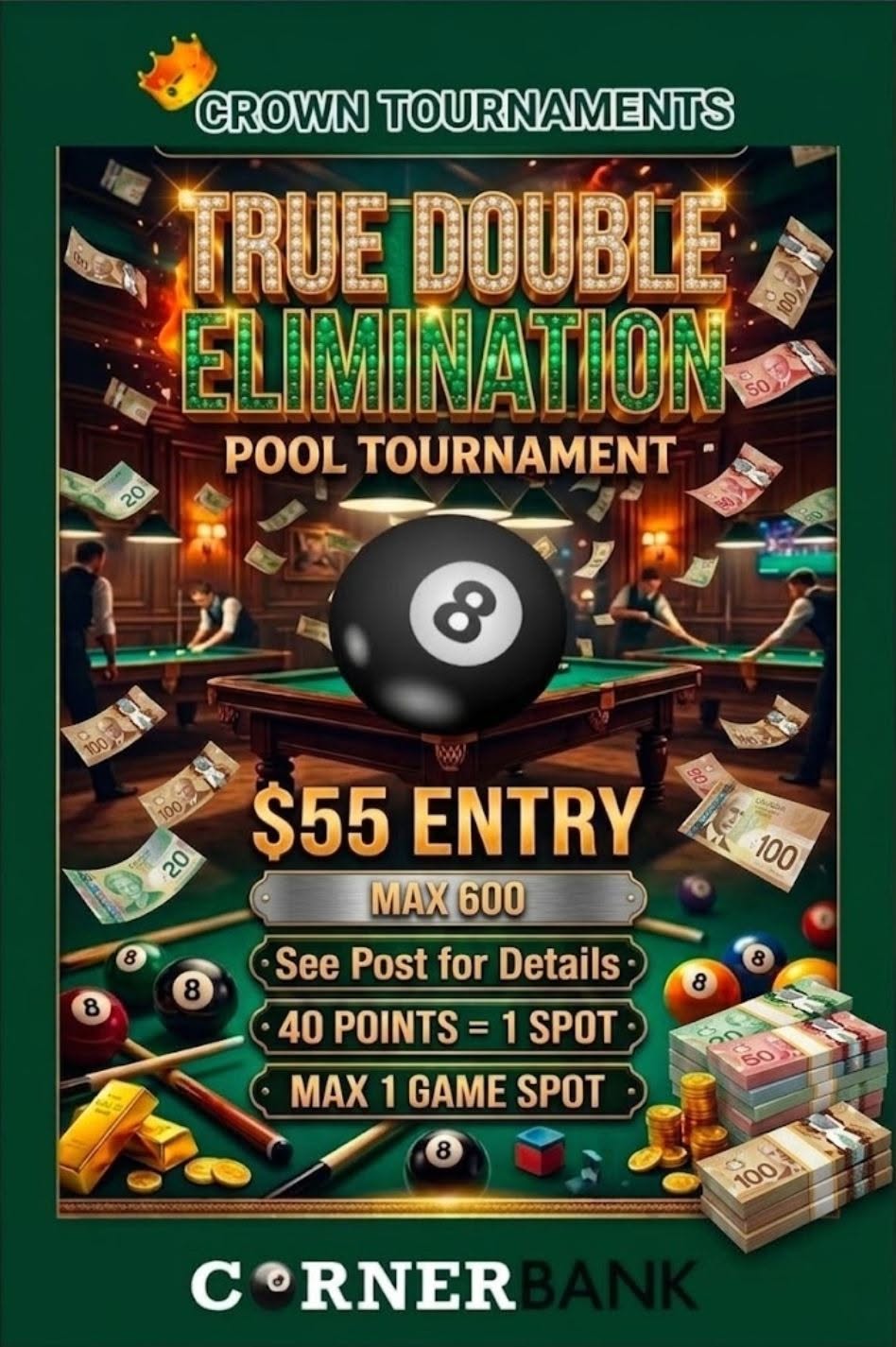 Poster for Max 600 - Crown Tournaments - Sep 14, 2026
