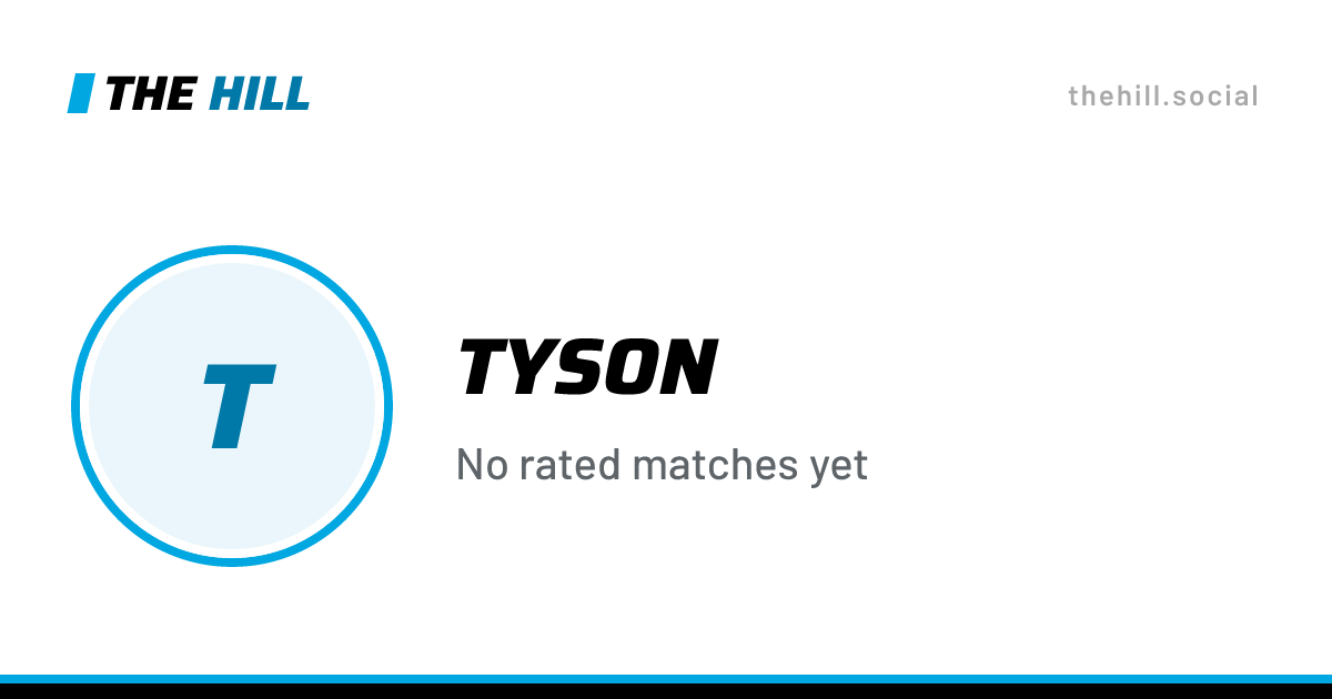 The share card: Tyson on The Hill